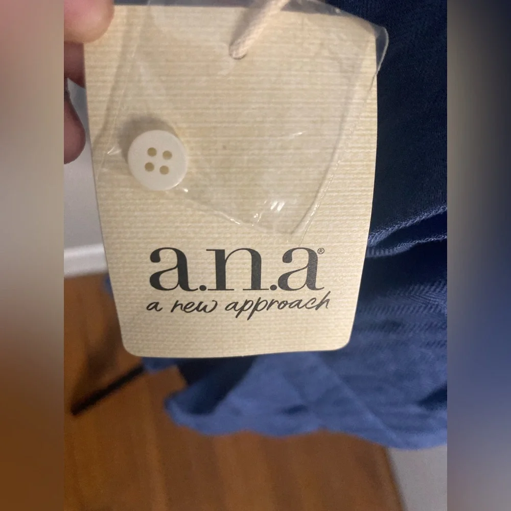 a.n.a blue Jean tank - Picture 5 of 5